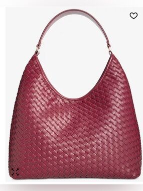 On 34th Woven Shoulder Bag